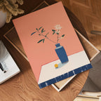 Blue Vase Still Life Poster