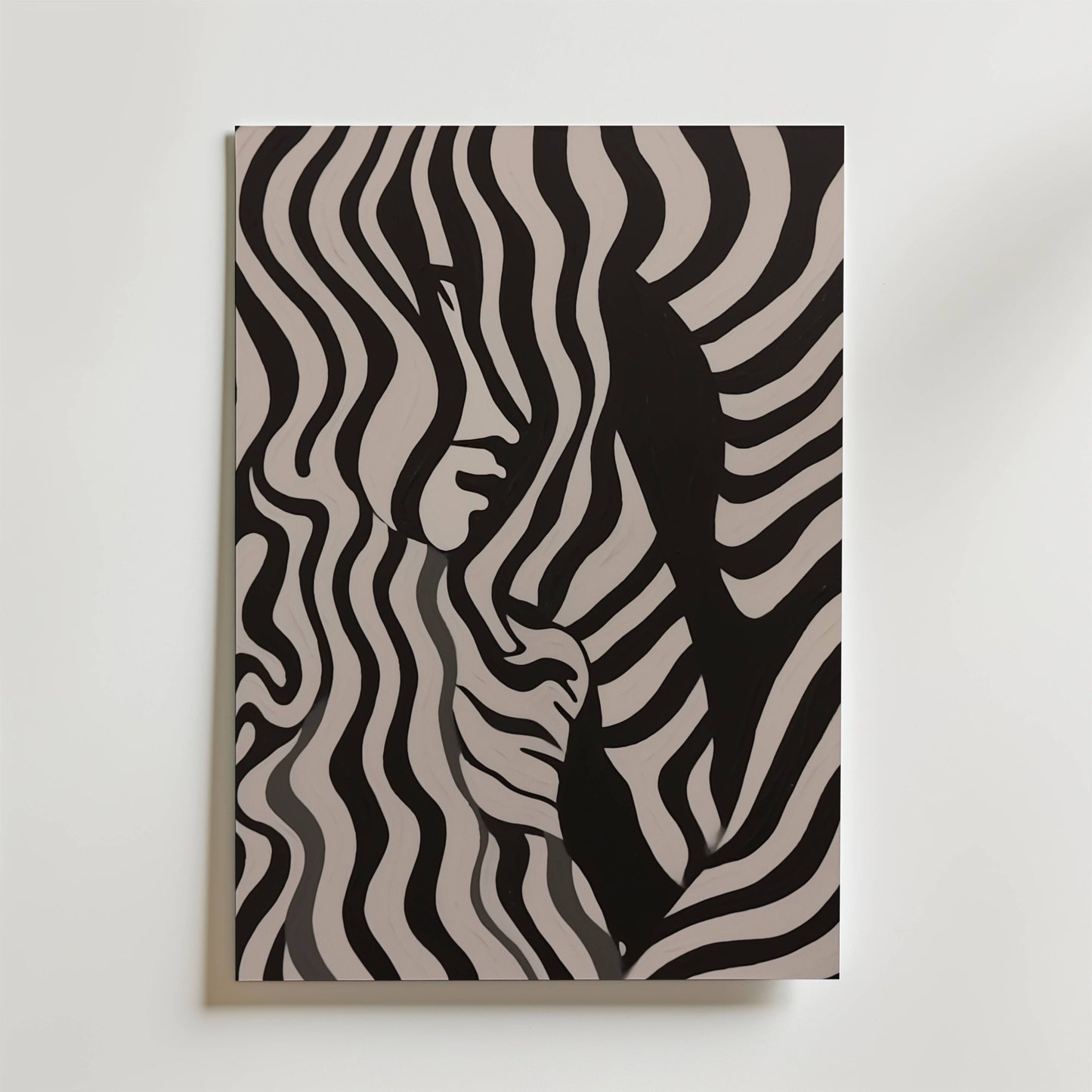 Abstract Silhouette Poster