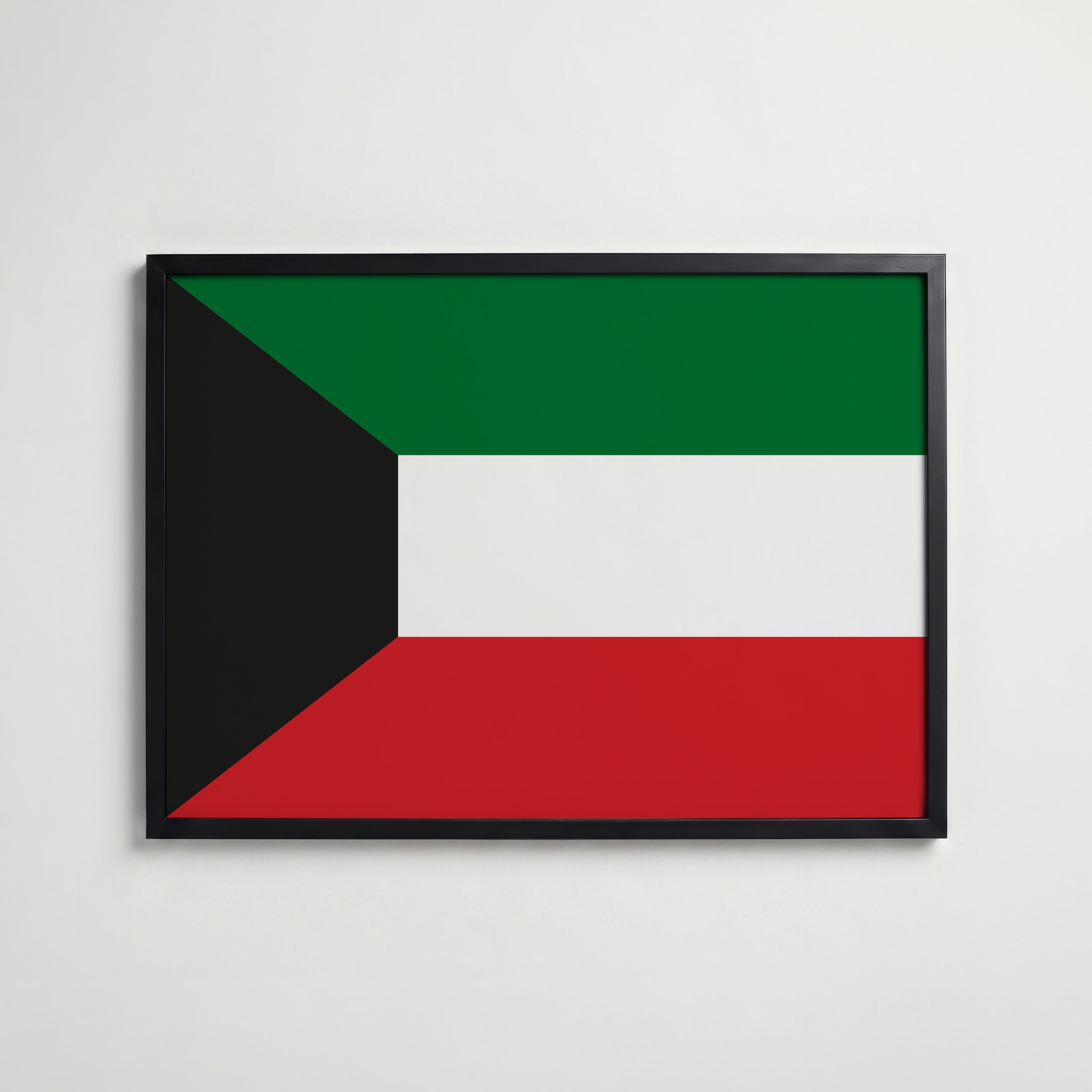 Kuwait National Flag Poster affisch – köp poster online – Bozetto väggdekoration