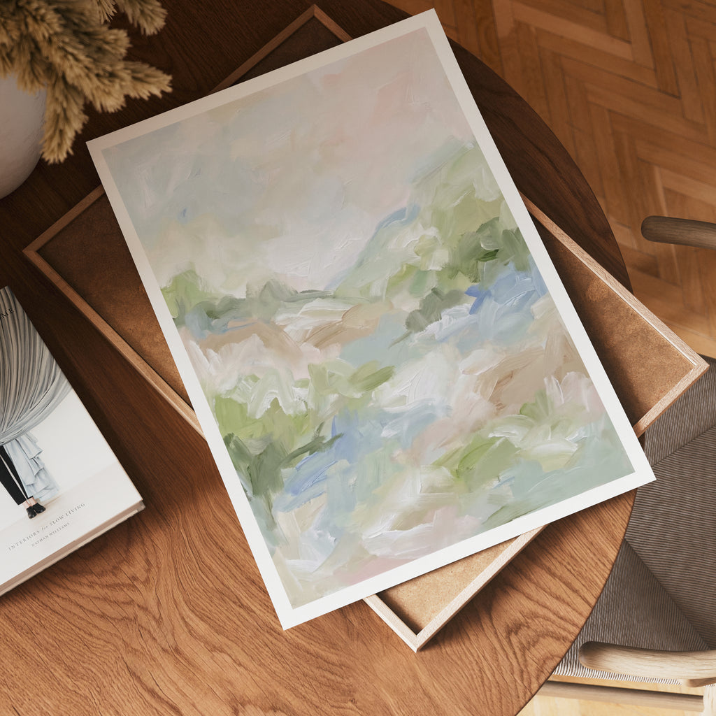 Ethereal Meadow Whisper Poster affisch – köp poster online – Bozetto väggdekoration