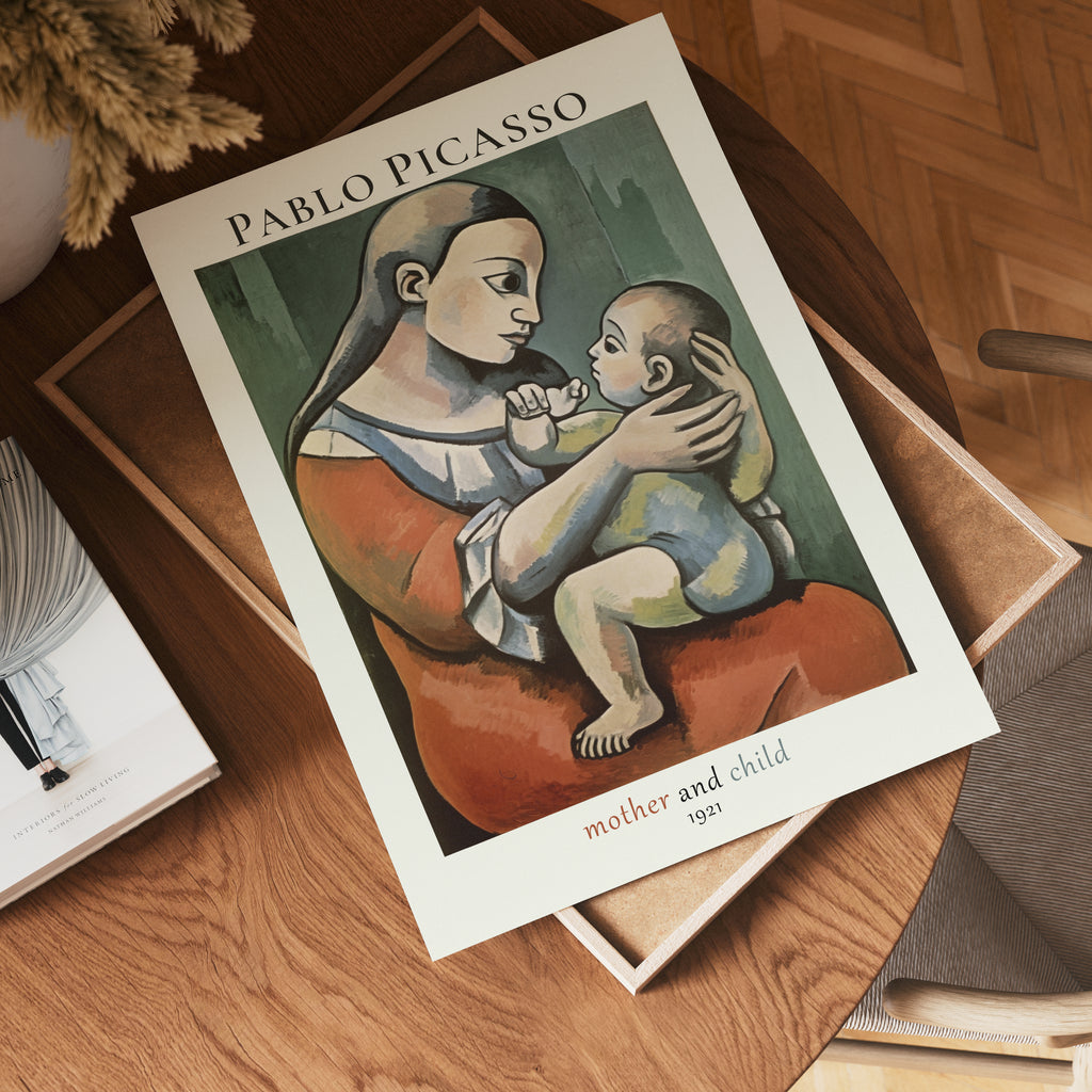 Picasso Loving Mother Poster