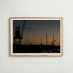 Morgon i Hamnen Poster