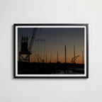 Morgon i Hamnen Poster
