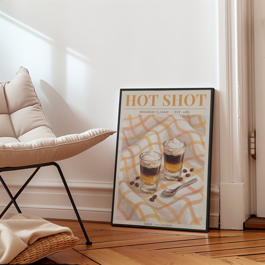 Two Hot Shots Please Poster – poster väggdekoration inredning – Affischer hos Bozetto