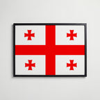 Georgia National Flag Poster affisch – köp poster online – Bozetto väggdekoration