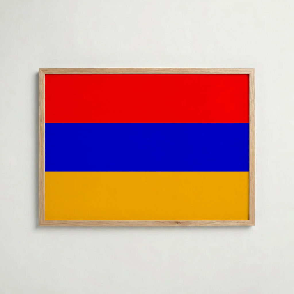 Armenia National Flag Poster – poster väggdekoration inredning – Affischer hos Bozetto