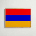 Armenia National Flag Poster – poster väggdekoration inredning – Affischer hos Bozetto