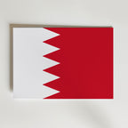 Bahrain National Flag Poster affisch – poster till väggdekoration – köp online hos Bozetto