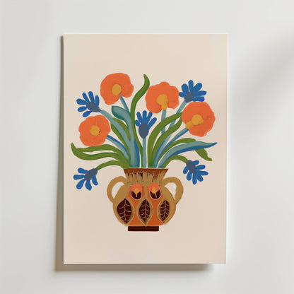 Rustic Bloom Poster