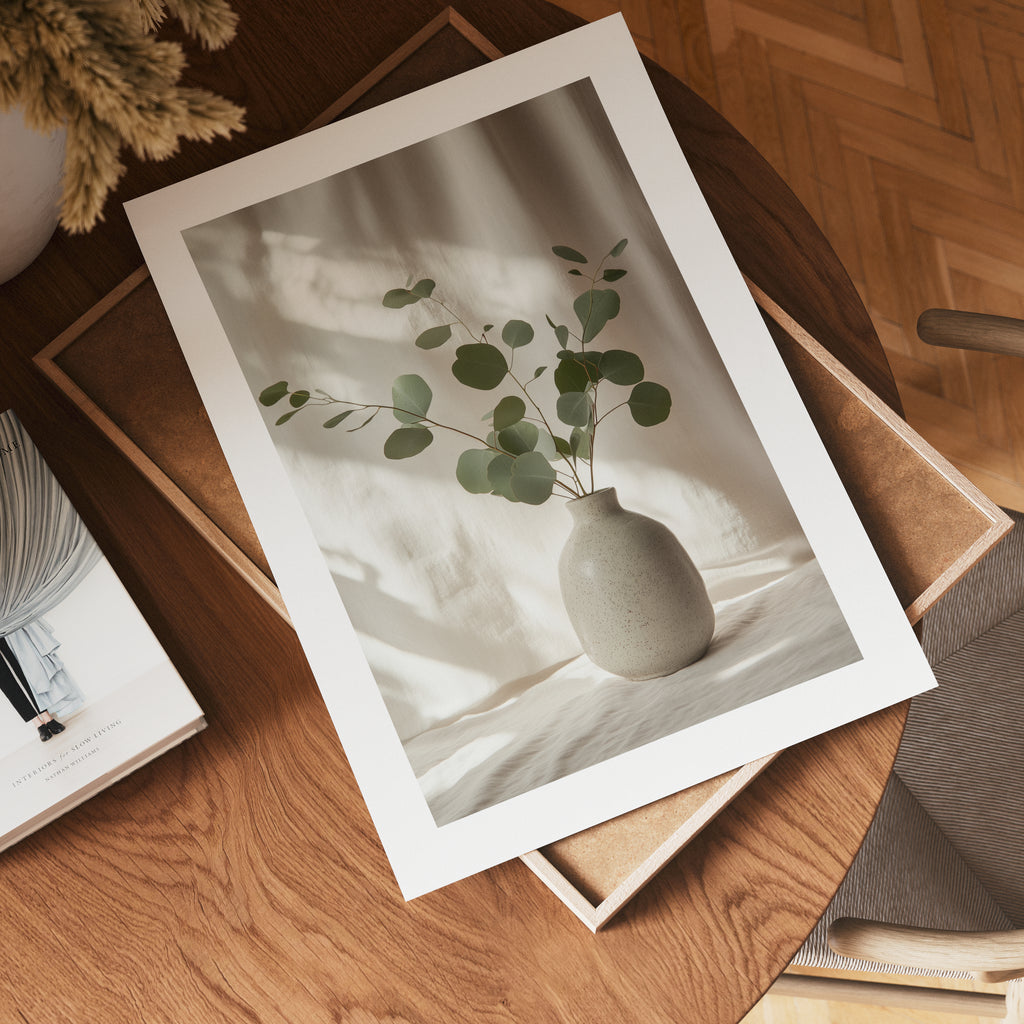 Eucalyptus Vase Poster