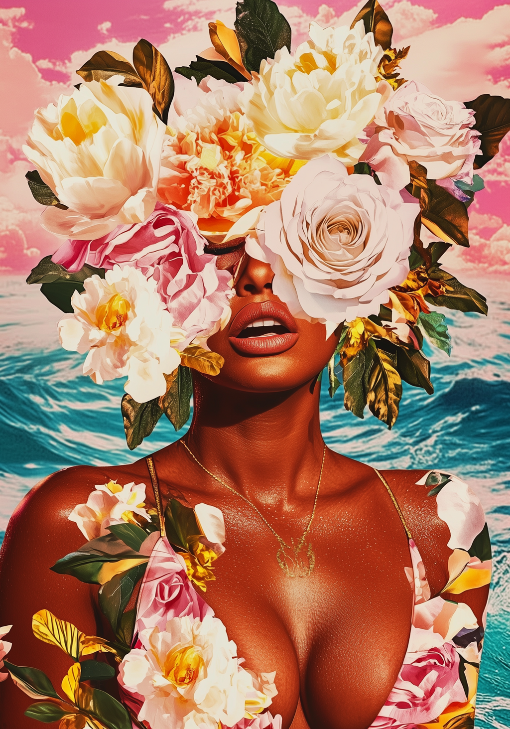 Ocean Goddess Poster