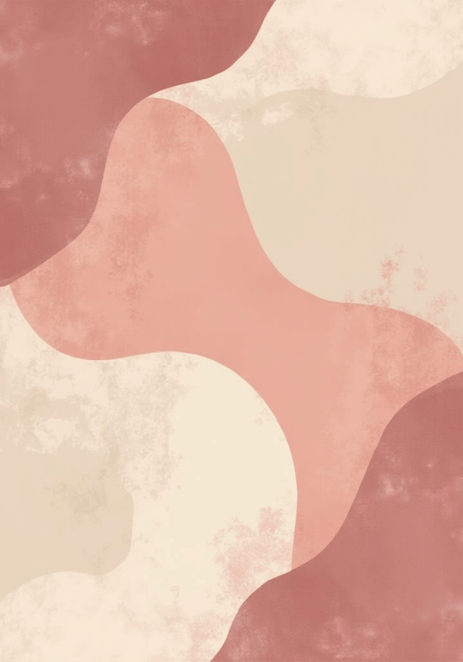 Abstract Colorful Shapes Poster