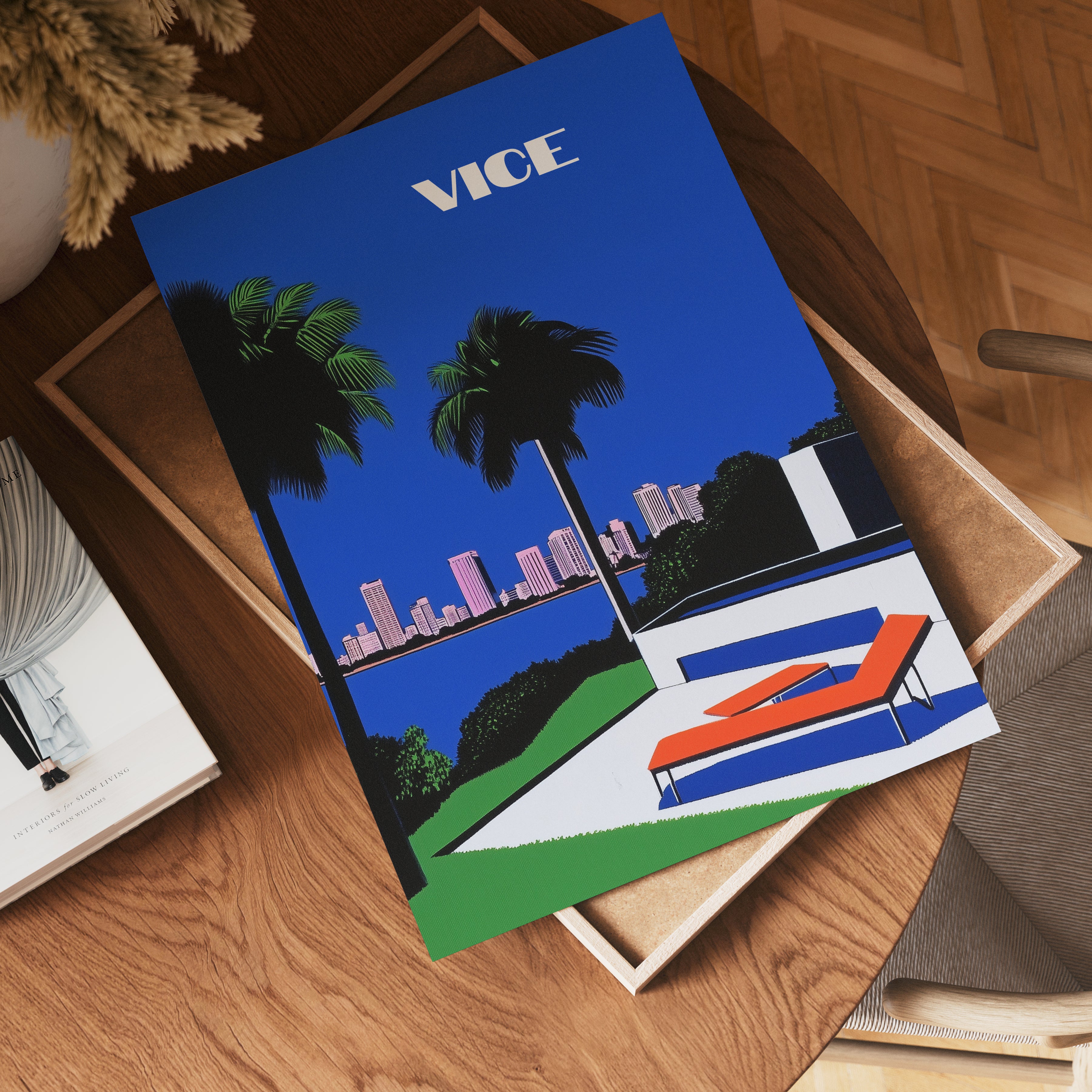 Miami Vice Hiroshi Poster