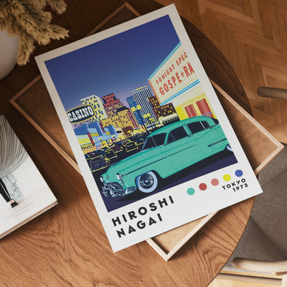 Hiroshi Nagai Viva Vegas Poster