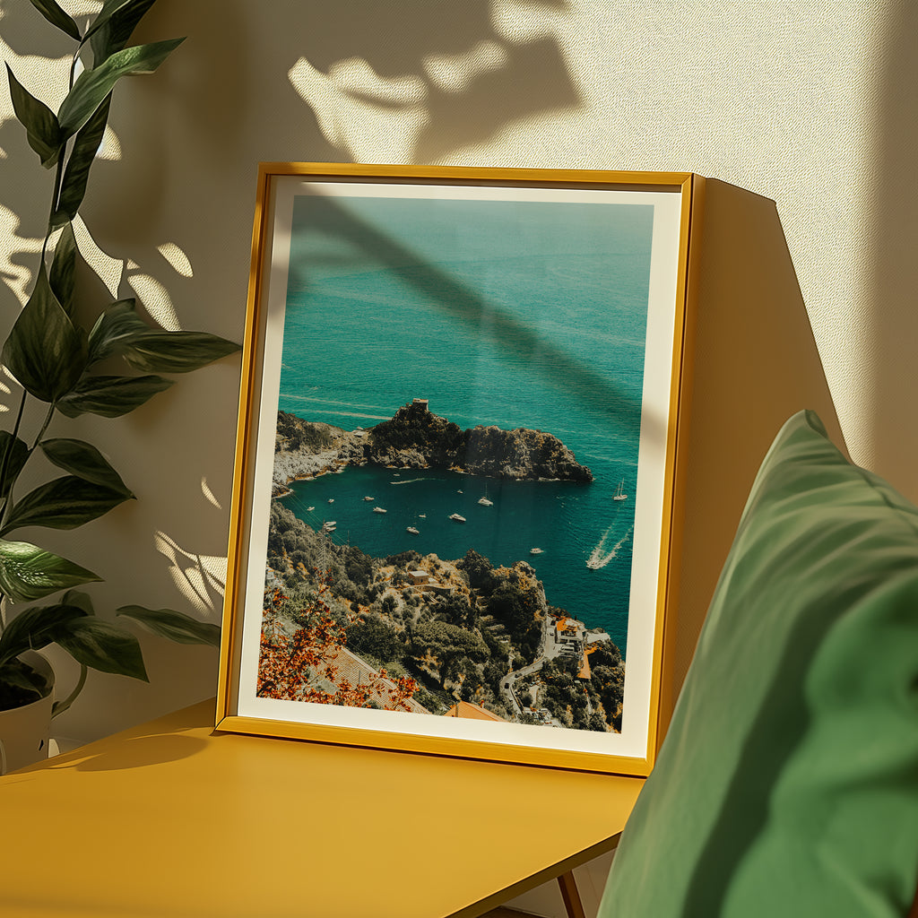 Amalfi Coast Bay Poster