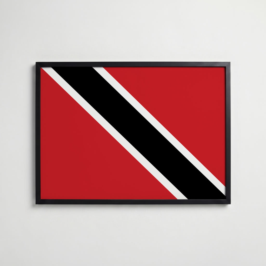 Trinidad and Tobago National Flag Poster affisch – köp poster online – Bozetto väggdekoration