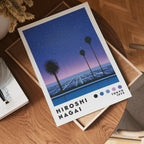 Hiroshi Nagai City Lights Poster