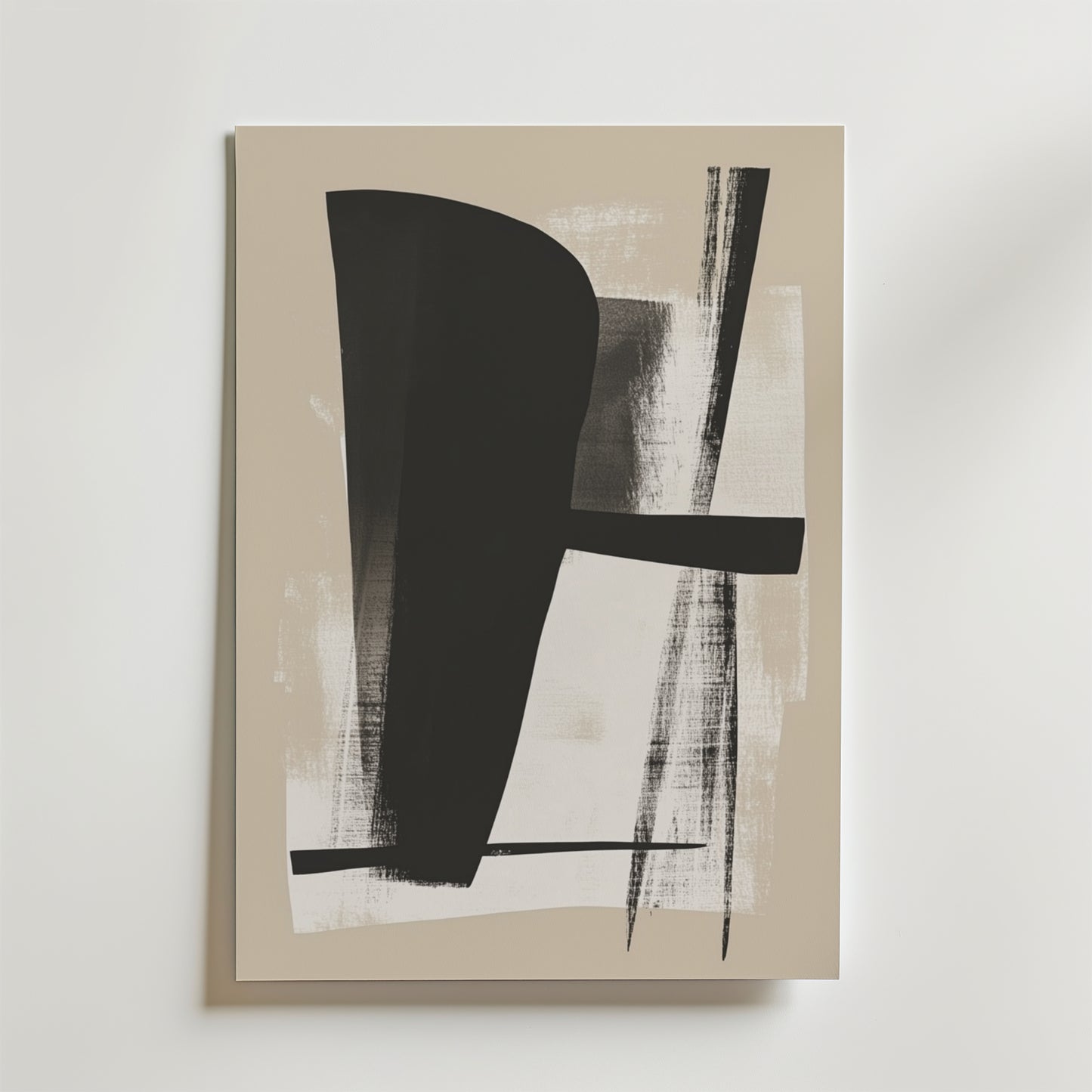 Bold Abstract Shapes Poster