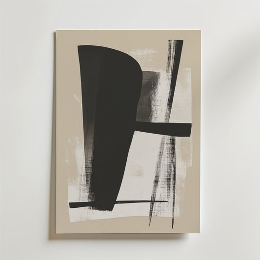 Bold Abstract Shapes Poster