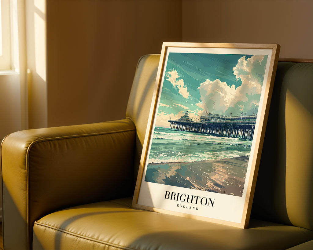 Waves Of Brighton Poster