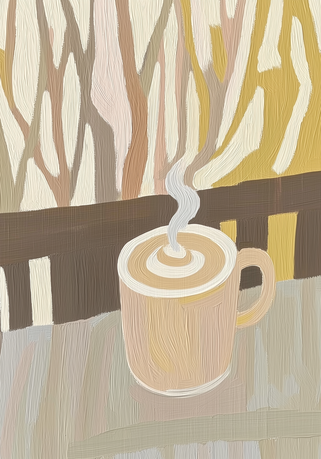 Whispers Of Warmth Coffee Poster