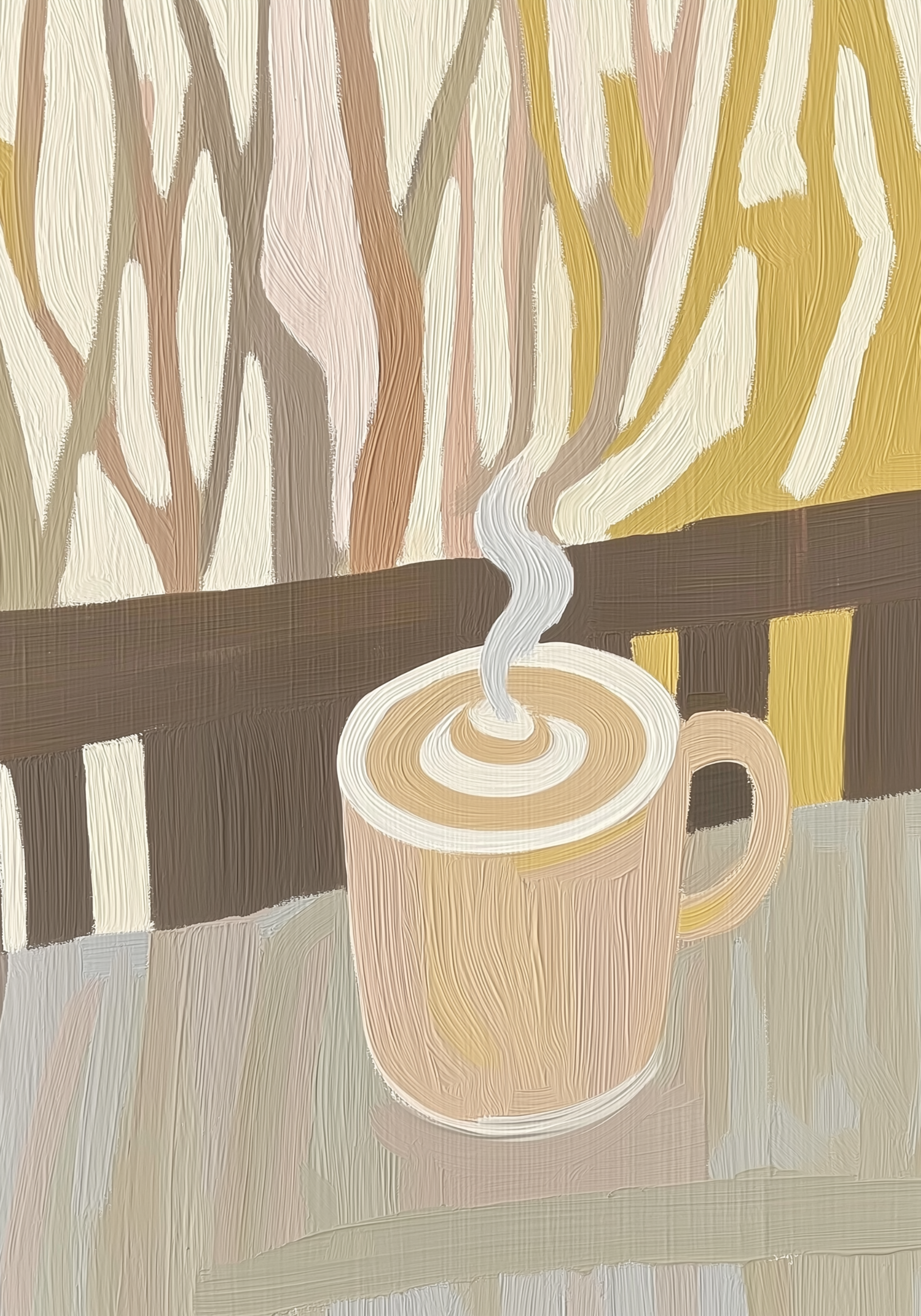 Whispers Of Warmth Coffee Poster