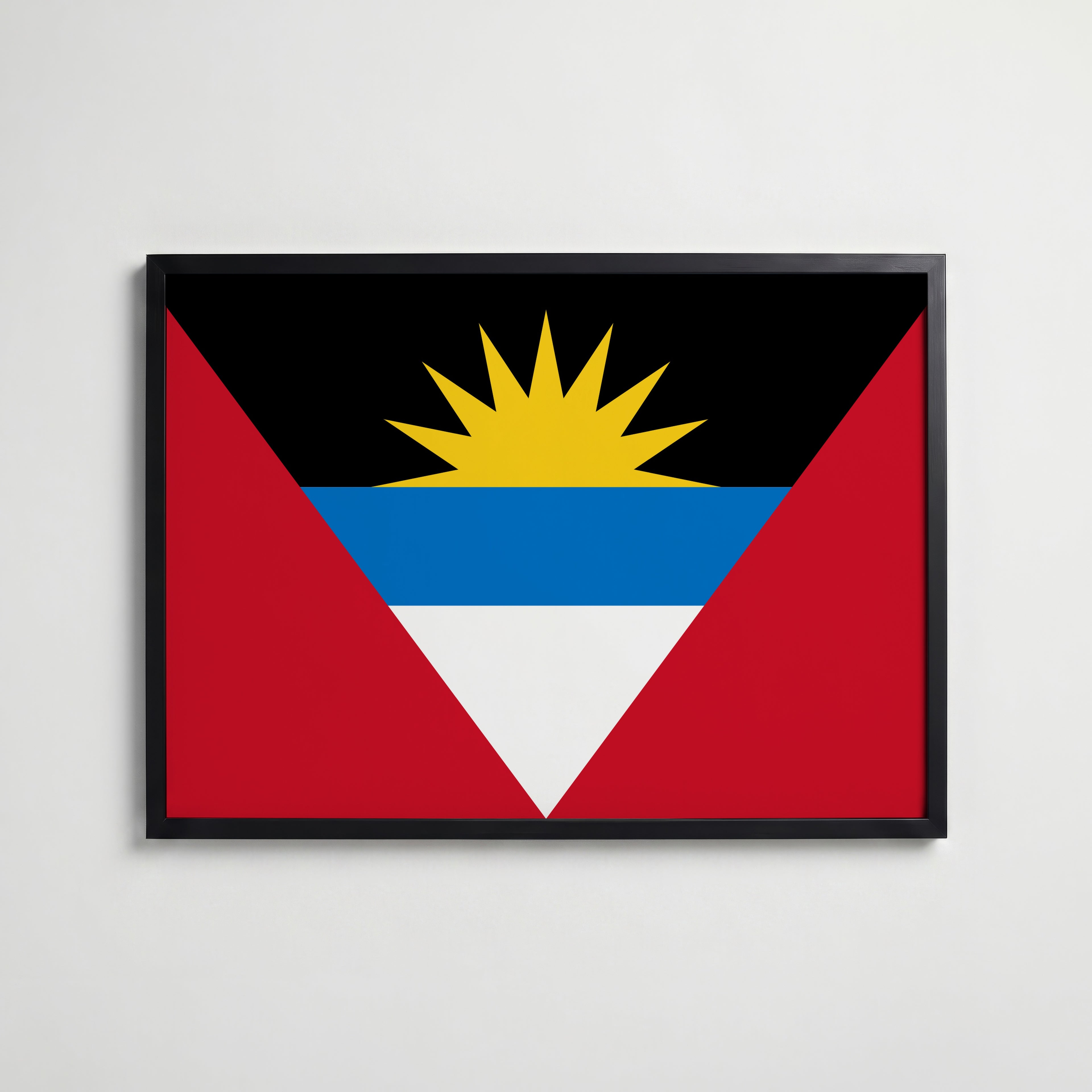 Antigua and Barbuda National Flag Poster affisch – köp poster online – Bozetto väggdekoration