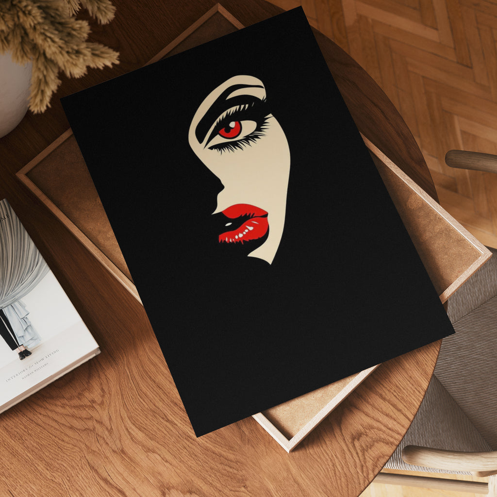 Crimson Allure Poster