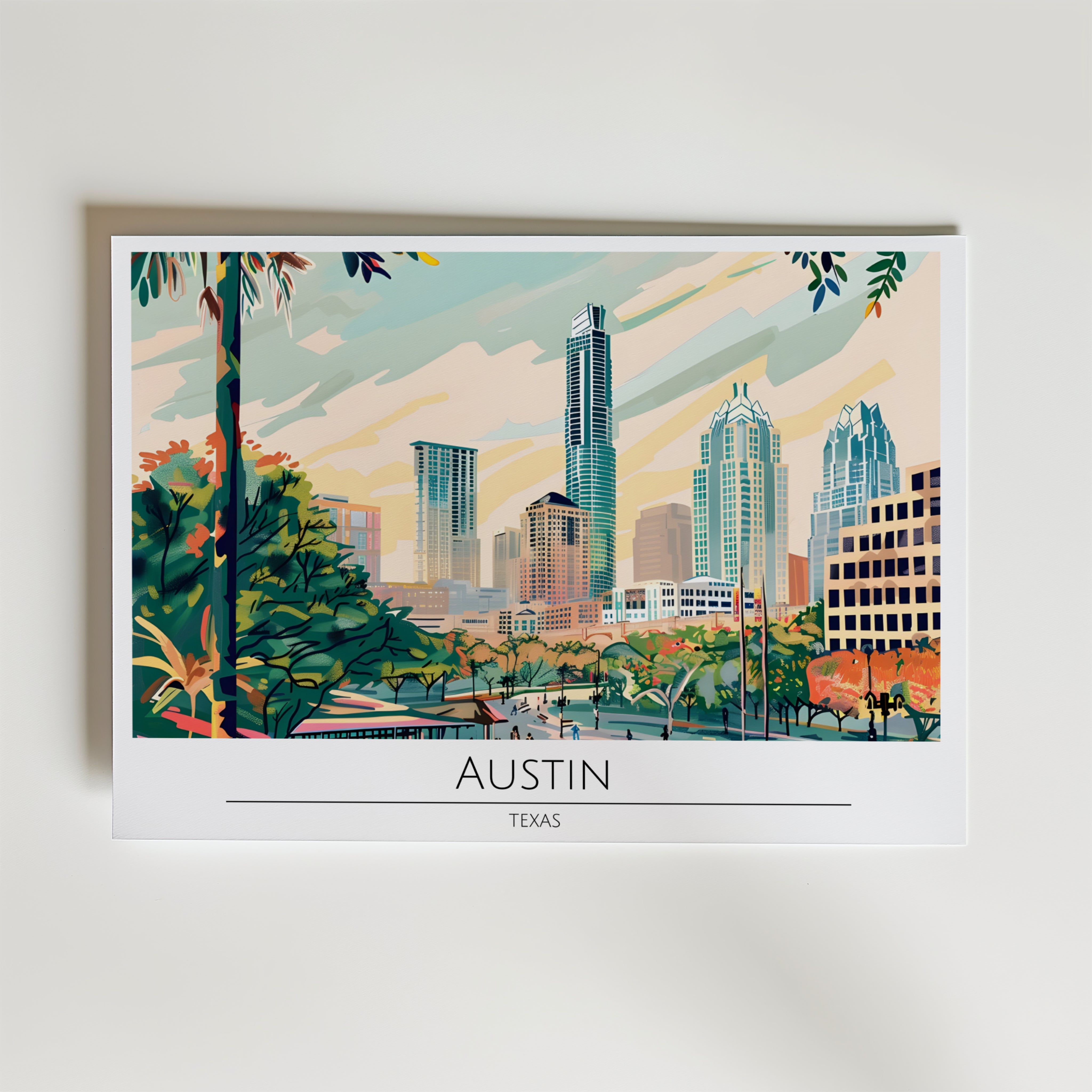 Austin Poster - Affisch – Bozetto