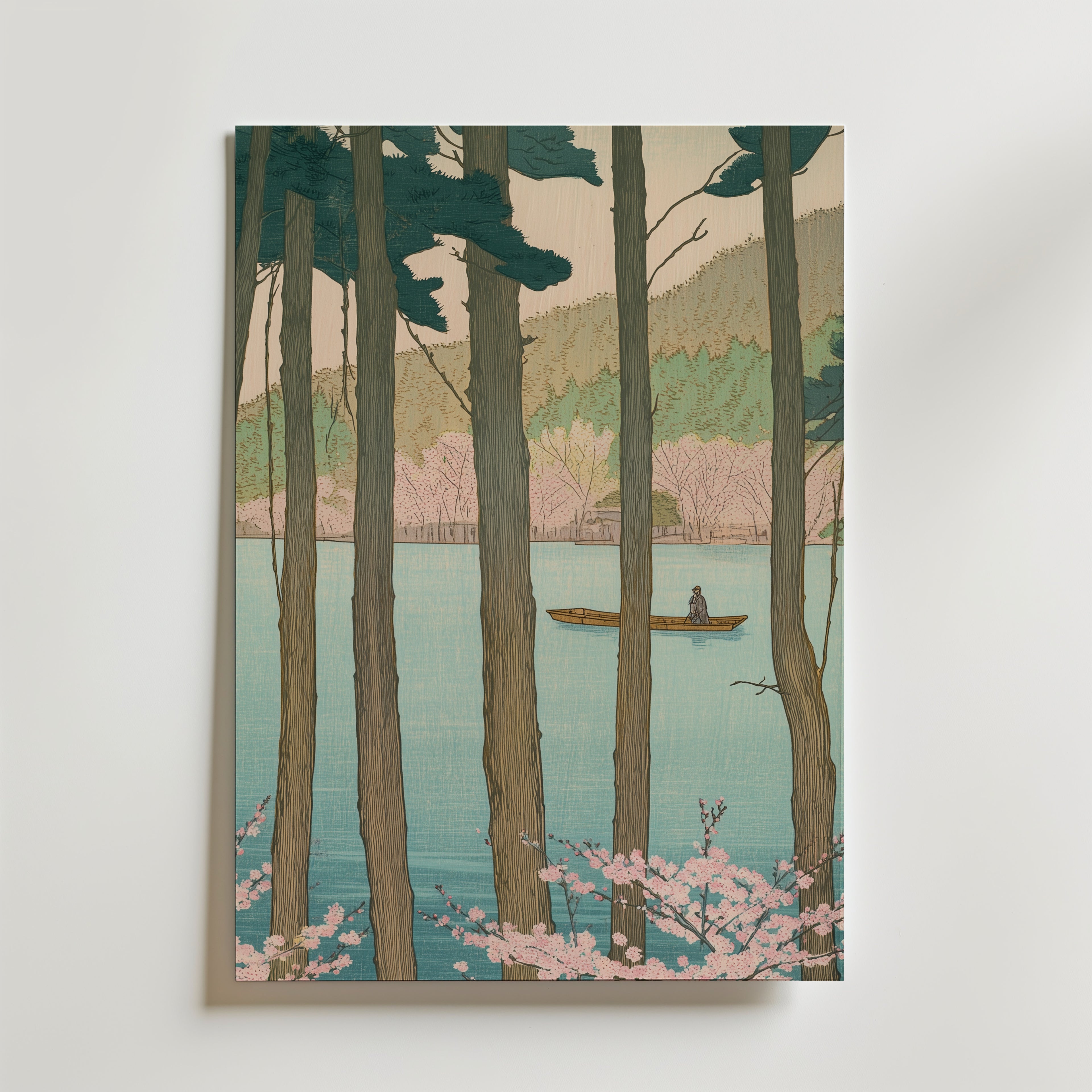 Whispering Pines Poster affisch – poster till väggdekoration – köp online hos Bozetto