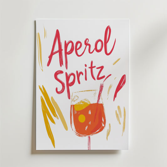 Retro Aperol Poster
