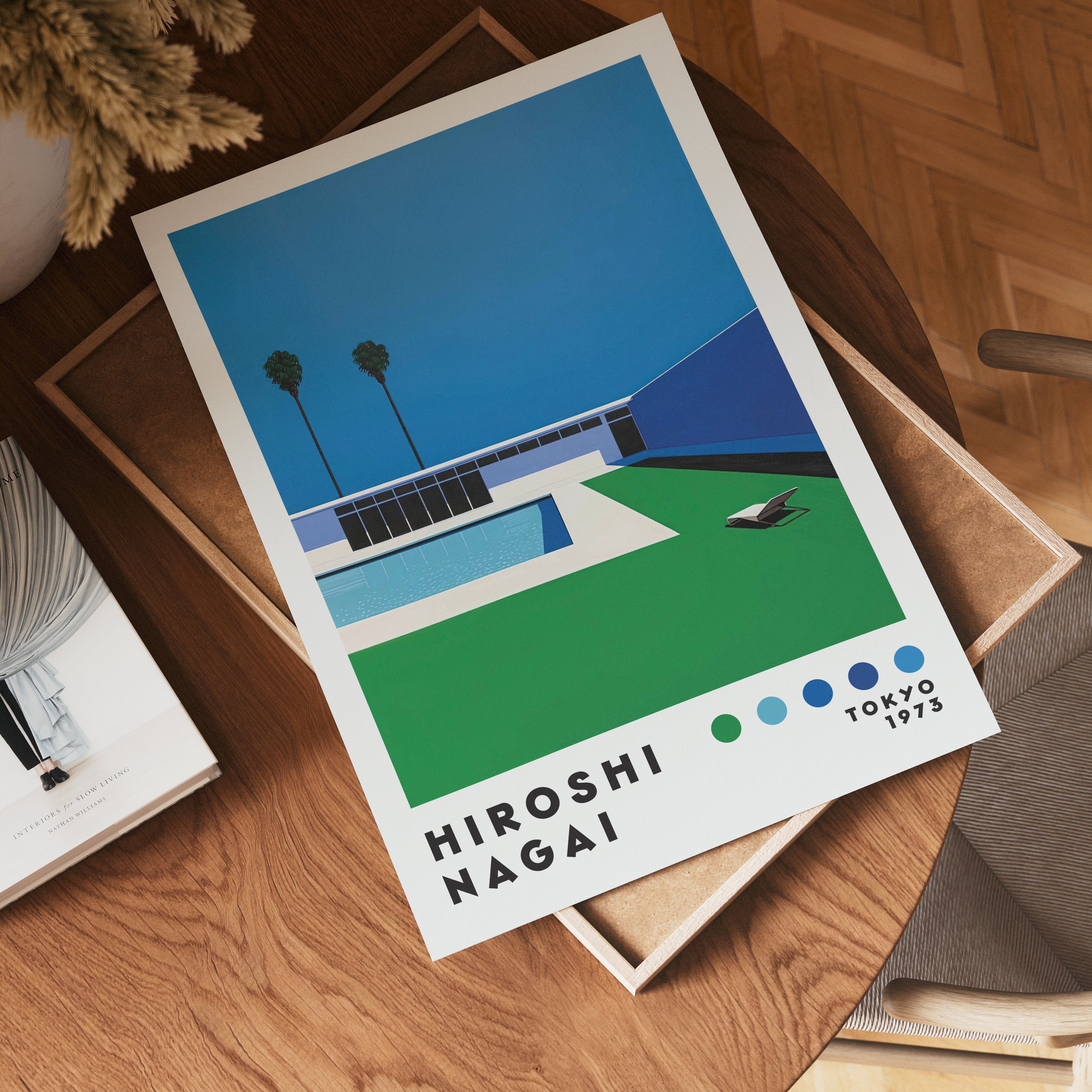 Hiroshi Nagai Poolside Silence Poster