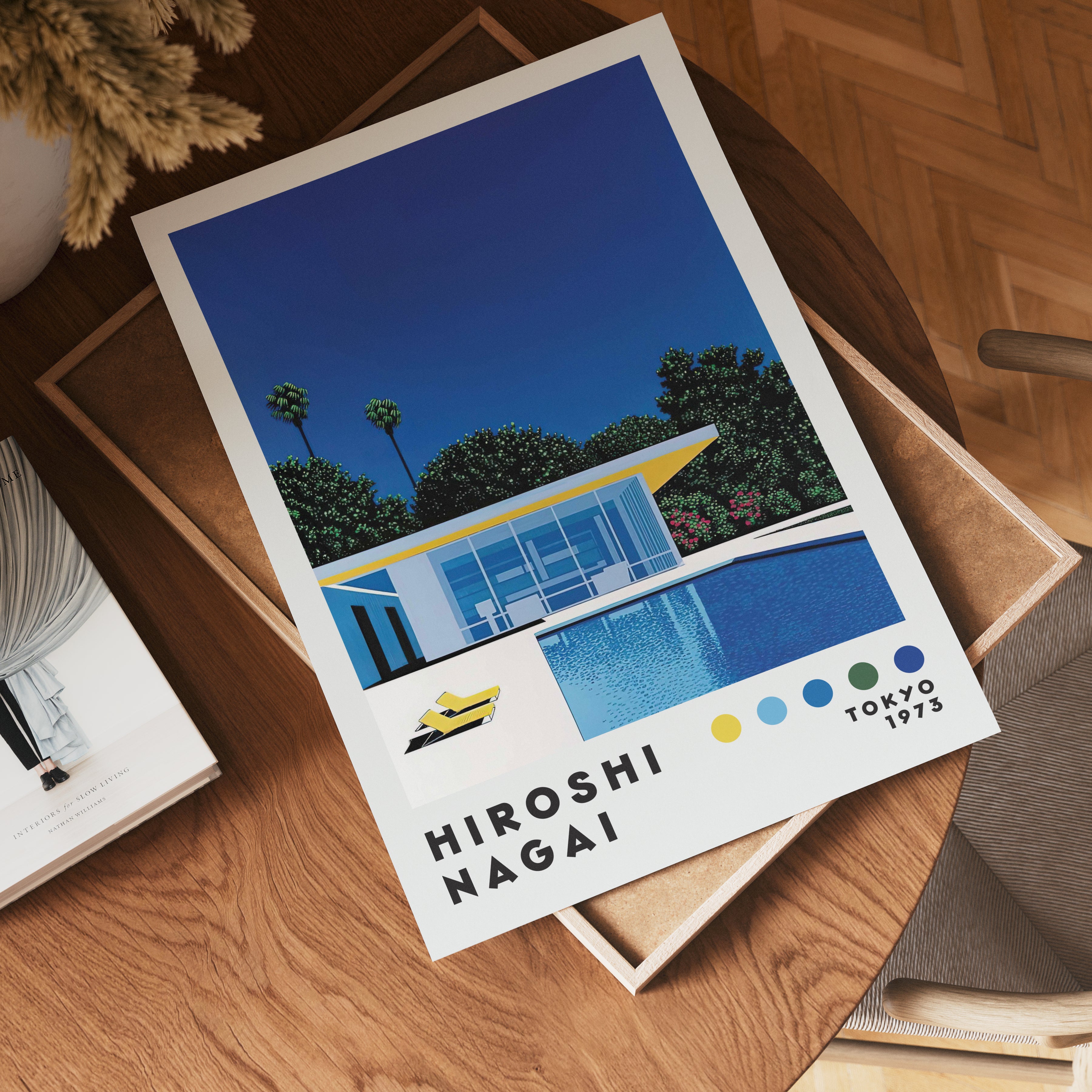 Hiroshi Nagai Poolside Harmony Poster