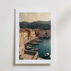 Mediterranean Port Elegance Poster affisch – poster till väggdekoration – köp online hos Bozetto