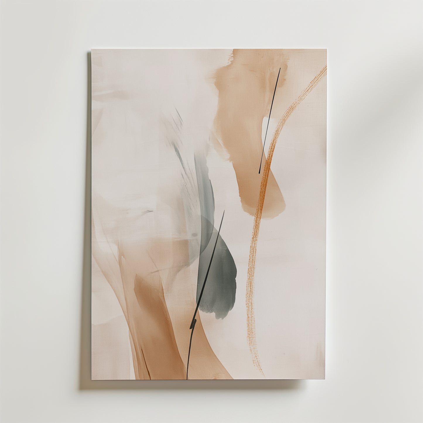 Golden Flow Poster