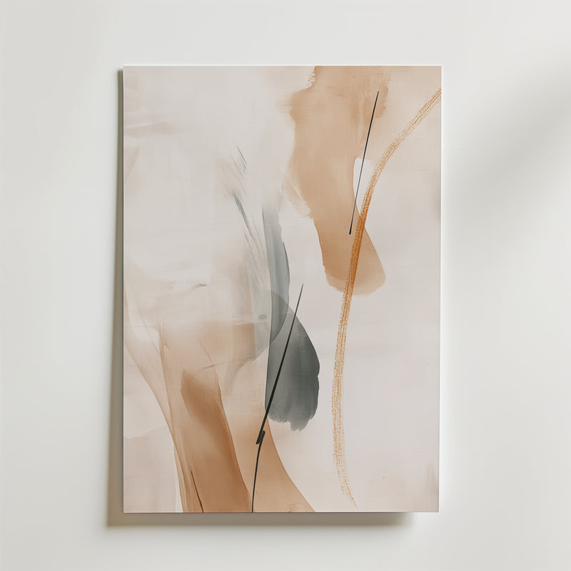 Golden Flow Poster