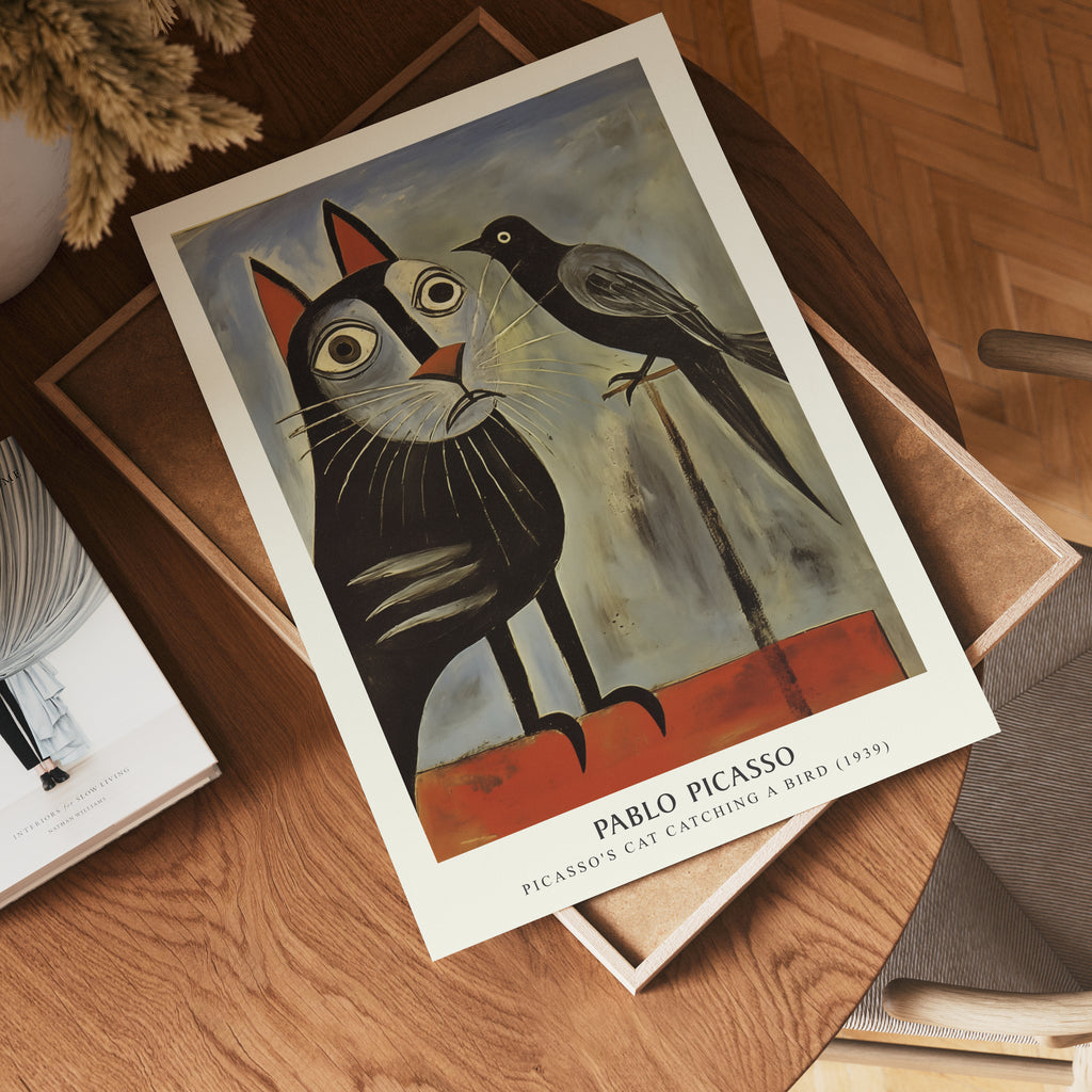 Picasso Staring Contest Poster