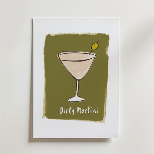 Dirty Martini Poster