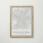 Eskilstuna Karta Poster