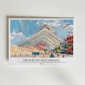 Rainbow Mountain Poster