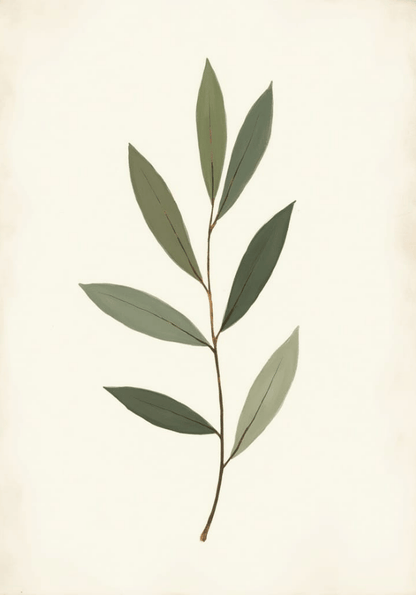 Minimalist Eucalyptus Poster