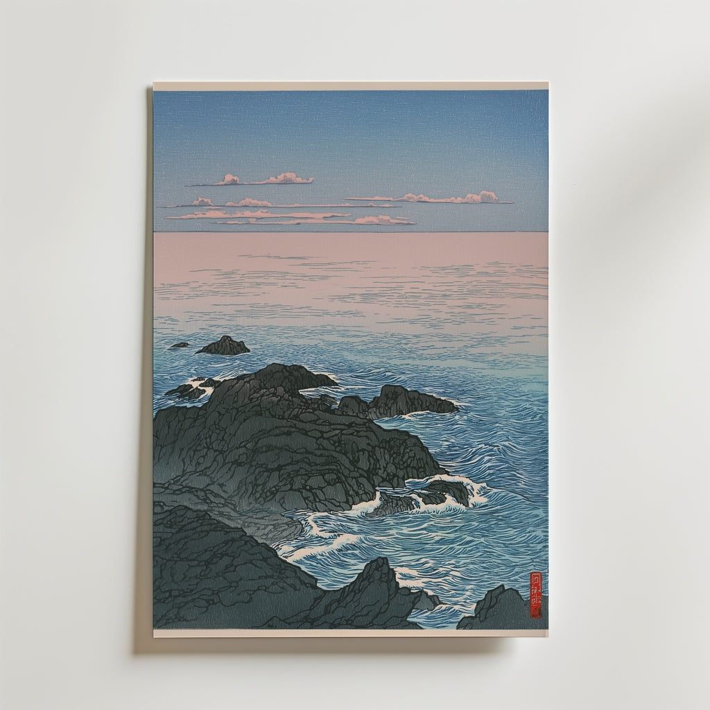 Ocean Horizon Poster affisch – poster till väggdekoration – köp online hos Bozetto