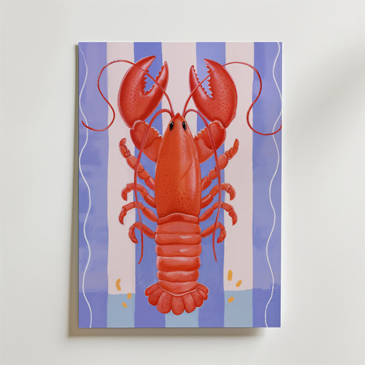 Red Lobster Poster