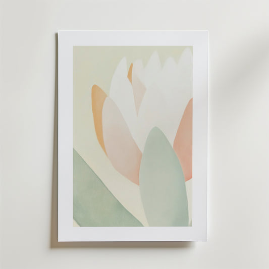 Minimalist floral botanic Poster