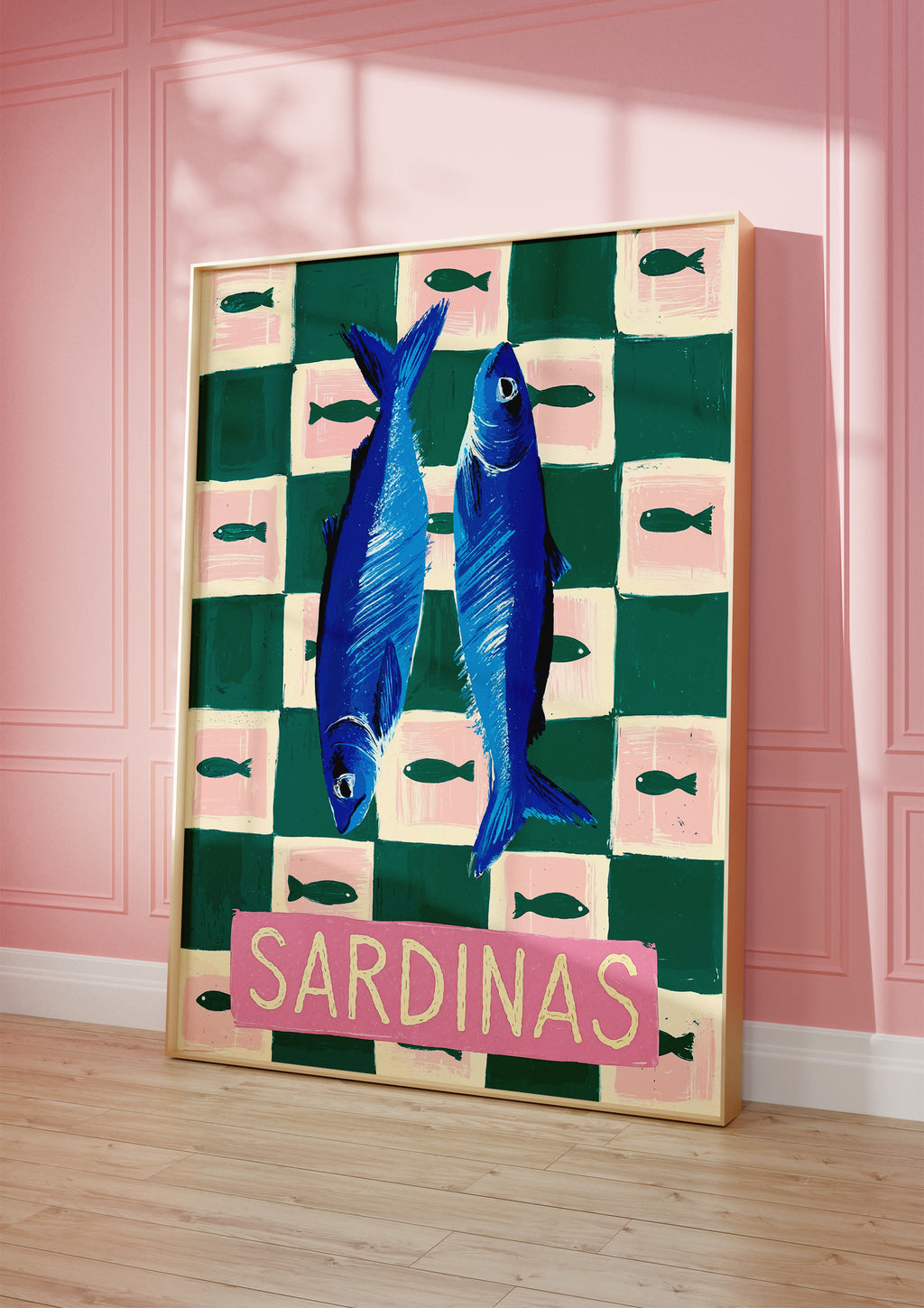 Sardinas Fish Poster