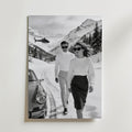 Alpine Noir Elegance Poster – utan passepartout