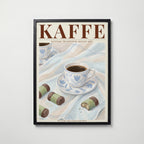 Kaffe Poster affisch – stilren väggdekoration – Bozetto posters