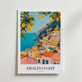 Sunlit Amalfi Coast Poster