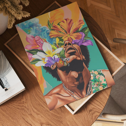 Blooming Hendrix Poster