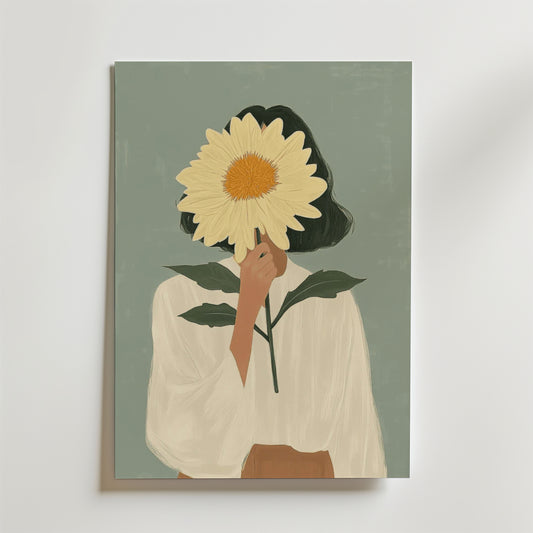Hidden sunflower No.2 Poster